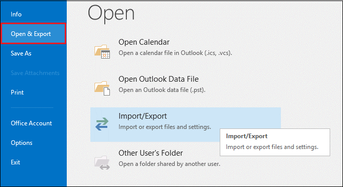 Open-&-Export