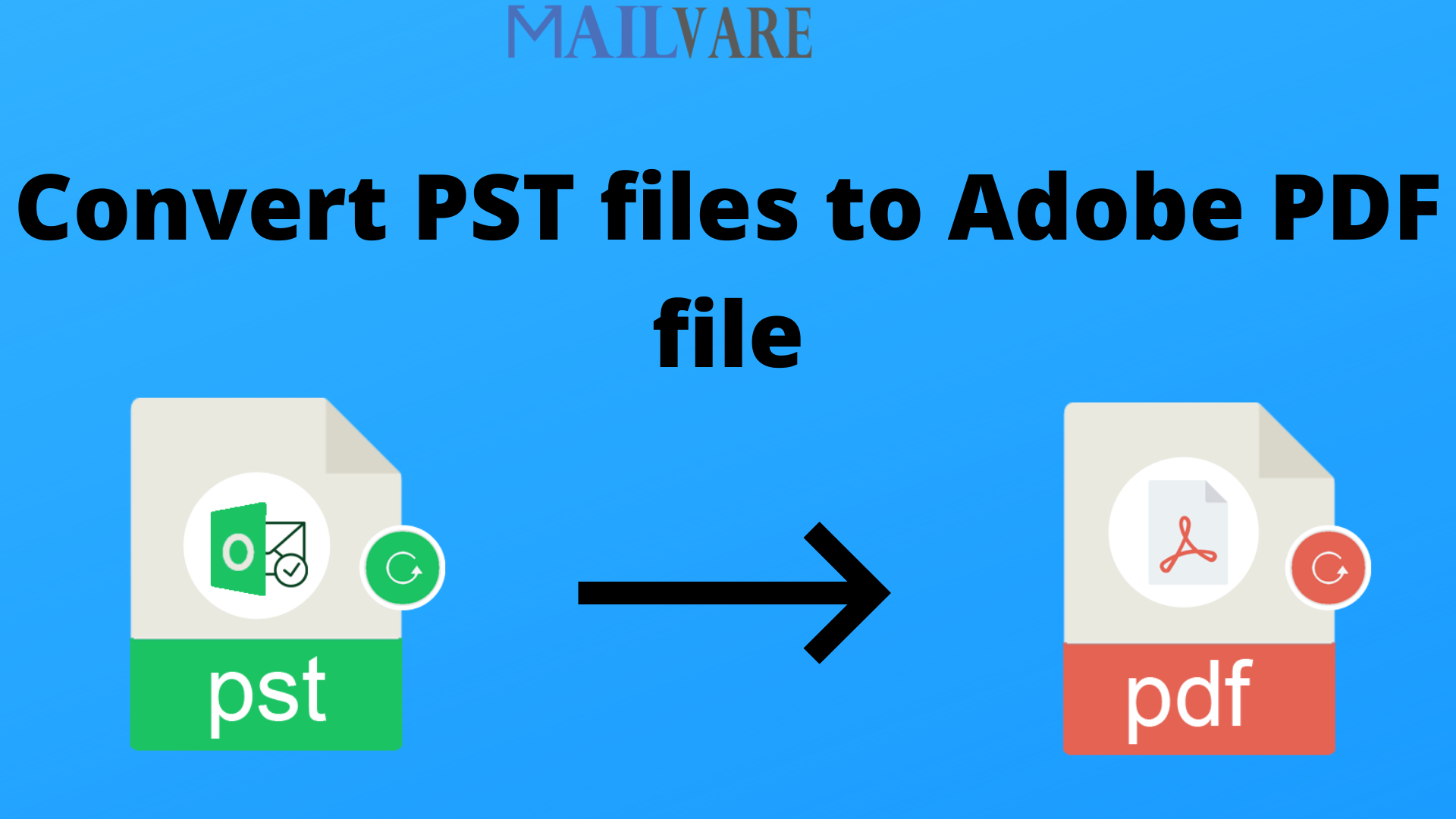 PST files to Adobe PDF file