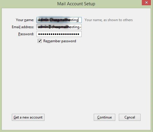 Transfer Bluehost emails to Outlook -2