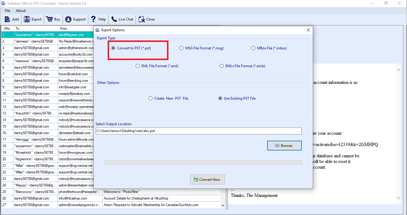 stellar dbx to pst converter program stellar dbx to pst converter program