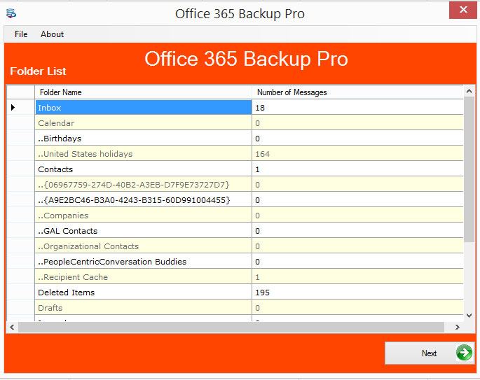 back up office 365